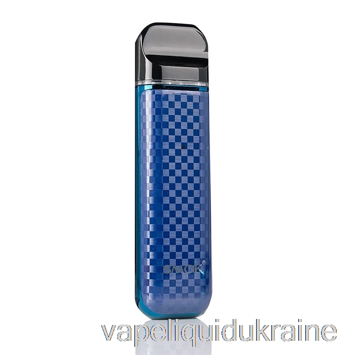 Vape Liquid Ukraine SMOK NOVO 2 25W Pod System Blue Carbon Fiber